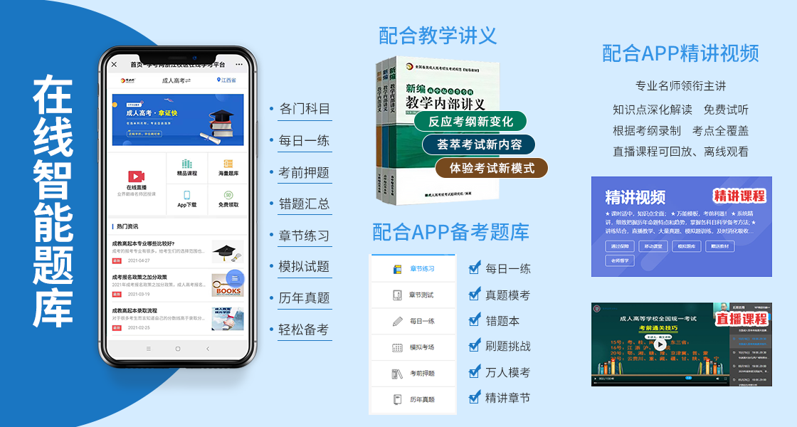 安徽成人高考高起专复习大纲（最新版）